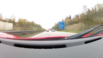 Sunday Joyride @ german autobahn Porsche Cayman R, 911 Convertible, Jag F Type playing