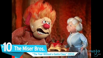 Top 10 Animated Christmas Villains and Doubters (Quickie)