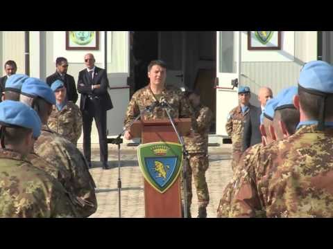 Libano - Renzi saluta il contingente italiano in Libano (22.12.15)