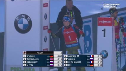 CdM biahlon, Pokljuka (étape 3), poursuite H, 19 déc 2015