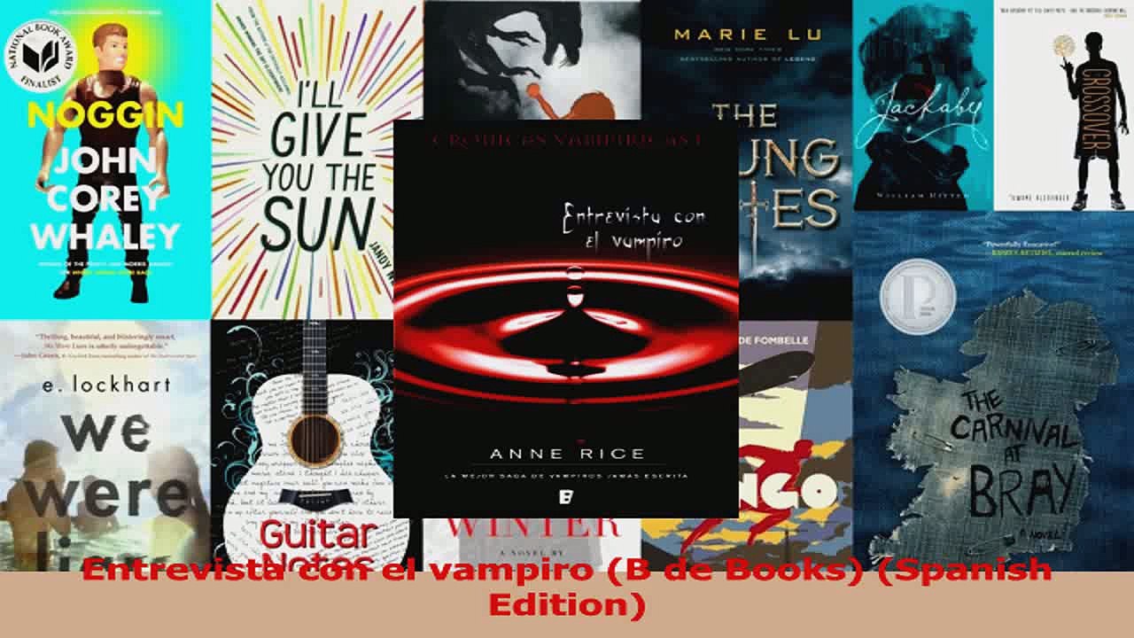 Entrevista con el vampiro B de Books Spanish Edition Read Online