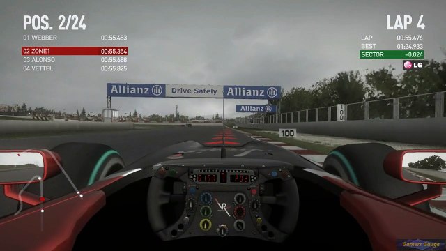 F1 2010 - S1 R5 Spain Catalunya reloaded, qualifying gameplay