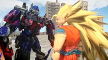 GOKU VS OPTIMUS PRIME (Transformers) - EPIC BATTLE