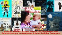 Best for Babies Expert Advice for Caregivers and Administrators in Assessing PDF