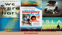 Baby  Child Emergency First Aid Simple StepByStep Instructions for the Most Common Download
