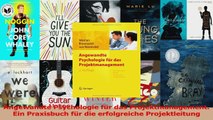 Download  Angewandte Psychologie für das Projektmanagement Ein Praxisbuch für die erfolgreiche PDF Frei