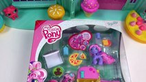 My Little Pony Cooking Party Food Pizza Refrigerator Ponyville MLP Playset Unboxing Toy
