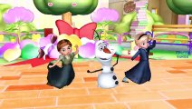 Frozen Elsa Cartoon Singing Hot Cross Buns Nursery Rhymes for Children | Frozen Cartoons B