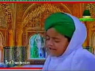 DAWAT E ISLAMI CUTE CHILD RECITING NAAT