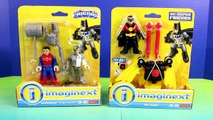Imaginext Metallo Tries To Take Over Gotham City Center But Superman & Red Robin Save The Day