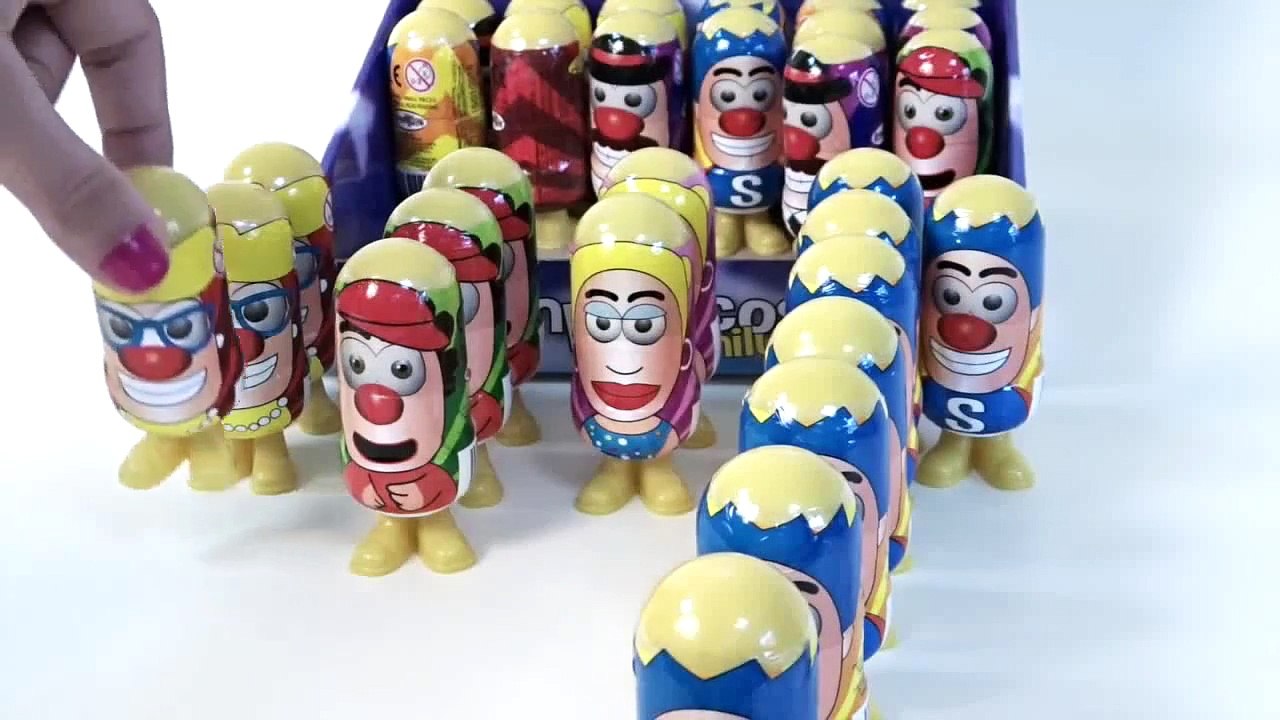 Surprise Œufs 2016 aire de Jeux 30 Poupées Enfants sympathiques Vidéos