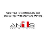 Make Your Relocation Easy and Stress-Free With Maryland Movers