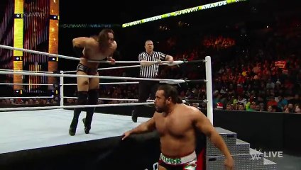 Neville vs. Rusev- Raw_ December 21_ 2015