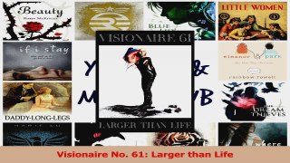 PDF Download  Visionaire No 61 Larger than Life Read Online