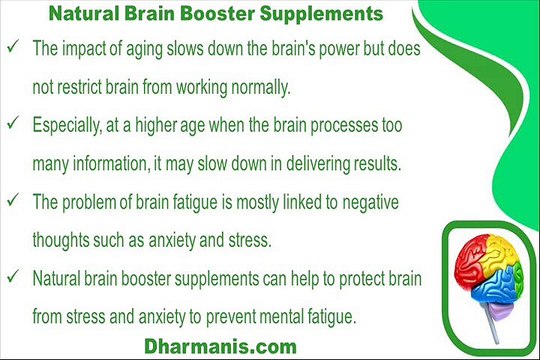 Natural Brain Booster Supplements To Prevent Mental Fatigue