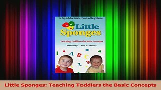 Little Sponges Teaching Toddlers the Basic Concepts Download