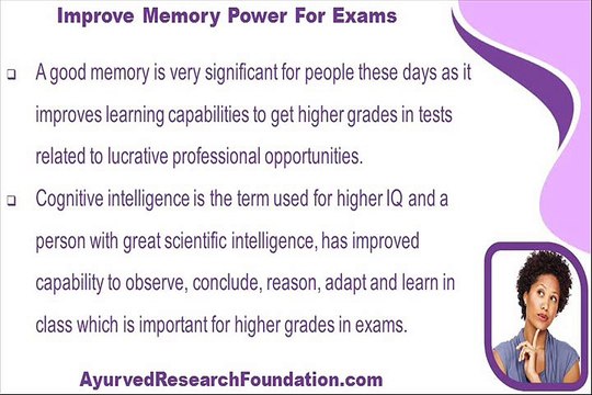 How To Improve Memory Power Naturally For Higher Grades In Exams?