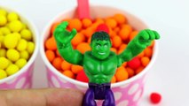 dippin dots Play Doh Ice Cream Surprise Eggs Hulk Peppa Pig Ben and Holly Littlest Pet Shop