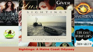 Read  Sightings A Maine Coast Odyssey Ebook Free