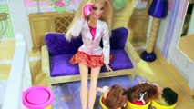 Barbie Babysitting Anna & Kristoffs Triplets Disney Frozen Parody Play-Doh AllTOYCollector