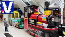 ► Паровозик Катаемся на детском паровозике ВлогTrain We ride a children's train Vlog