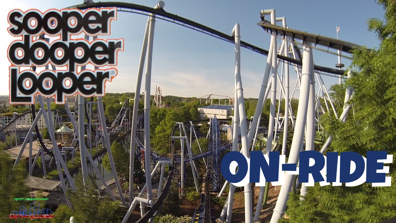 SooperDooperLooper On-ride Front Seat (HD POV) Hershey Park