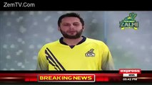 Shahid Afridi First TV Ad For Peshawar Zalmi in PSL