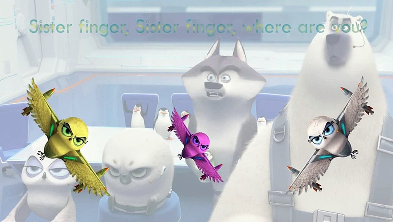 Classified Penguins of Madagascar Finger Family Song Daddy Finger Nursery Rhymes Eva Wolf