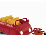 Peppa Pig Fisher Price Peppa Pig La Cerdita Picnic Adventure Coche Juguete Para Niños Peppa Pig