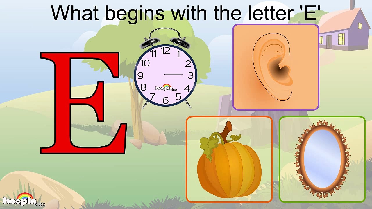 Learn About The Letter E Preschool Activity