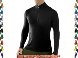 Smartwool Men's NTS Micro 150 Zip T Baselayer - Black 107-112 cm