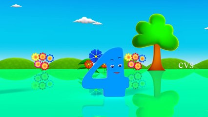 Learn Numbers for children ( Numbers Song) 3D Animation rhyme