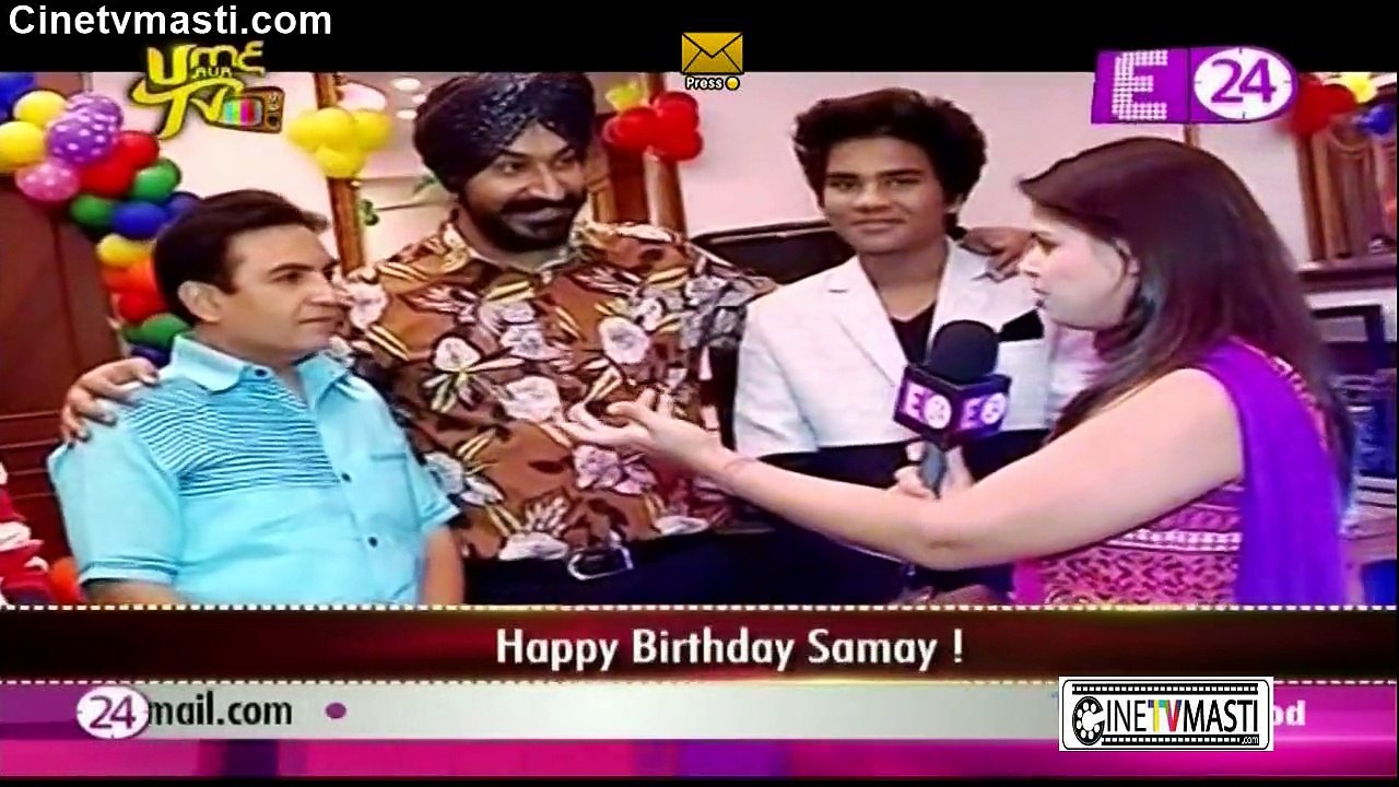 Taraak mehata ka Ooltha Chasma 23rd December 2015 Happy B'day Samaya Cinetvmasti.com