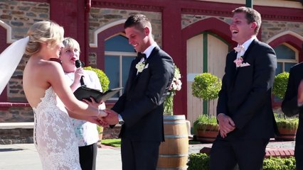 I need to poo - One thing you dont want to hear during your wedding ceremony.