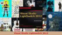 Visual Studio Lightswitch 2012 Read Online