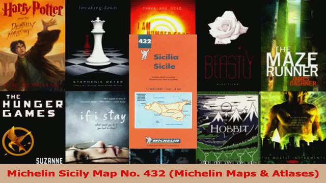 PDF Download Michelin Sicily Map No 432 Michelin Maps Atlases Read Full Ebook