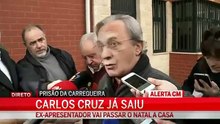 Carlos Cruz entrevista à saída da prisão