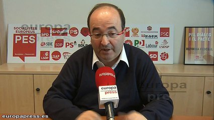 Iceta advierte a la CUP sobre las intenciones de Mas