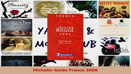 PDF Download  Michelin Guide France 2000 PDF Full Ebook