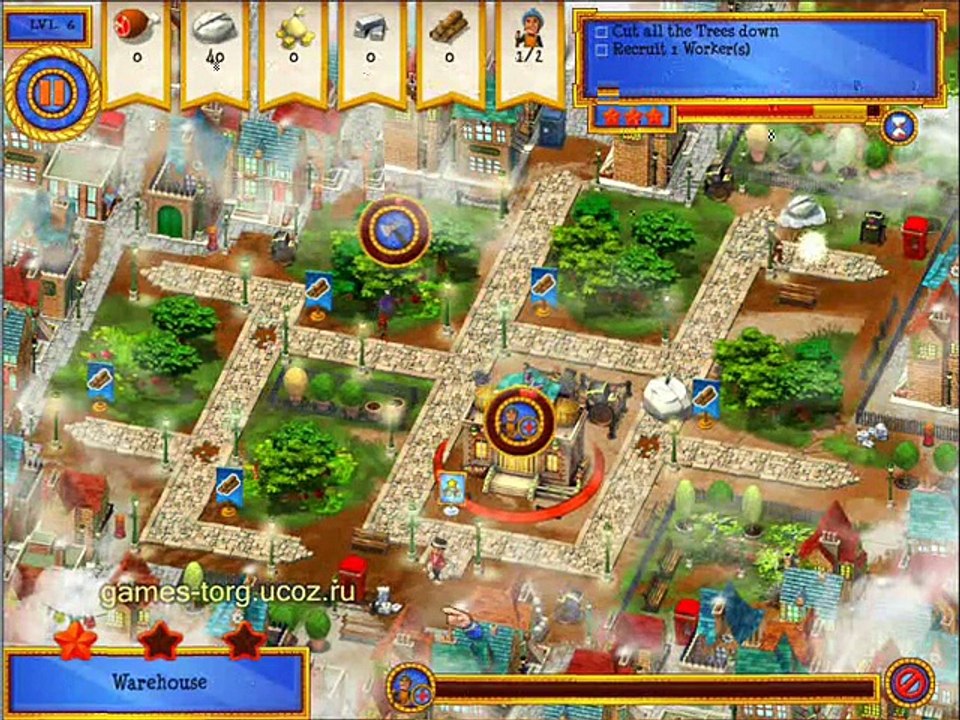 Monument Builders 10: Big Ben Level 6. Walkthrough.