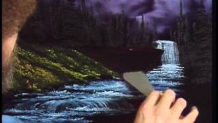 Bob Ross Black Waterfall (Season 2 Episode 11)