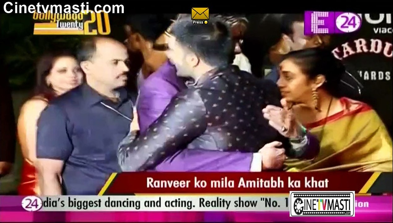 Ranveer Ko Mila Amitabh Ka Khat  23rd December 2015  Cinetvmasti.com