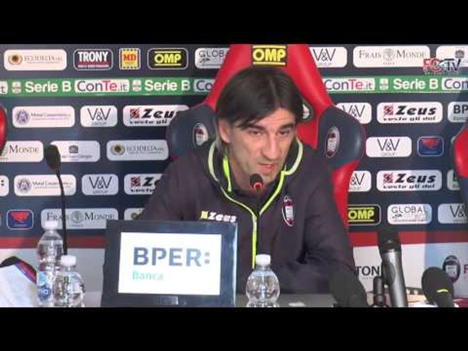 Verso #Crotone-Trapani, mister Juric in conferenza