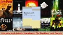 Lesen  Mensch und Arbeit Handbuch für Studium und Praxis Ebook Frei