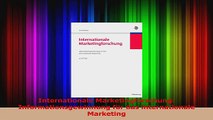 Lesen  Internationale Marketingforschung Informationsgewinnung für das internationale Marketing Ebook Online