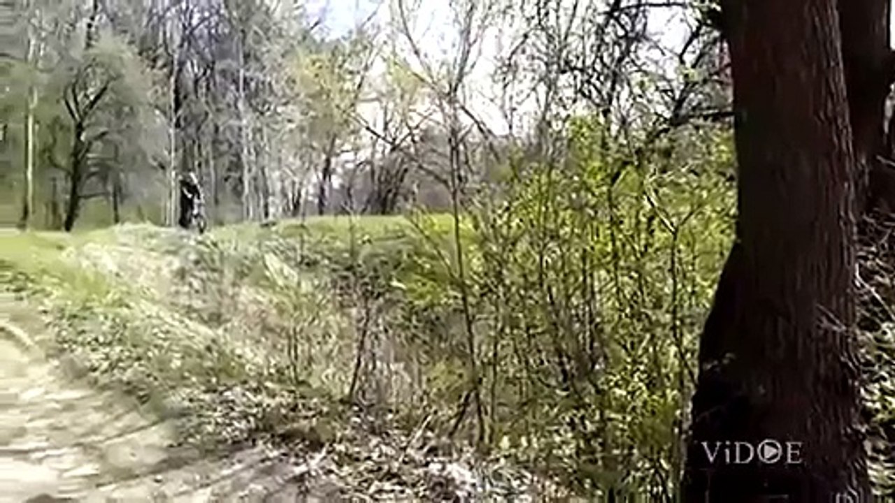 How not to do an extreme sport mountain bike