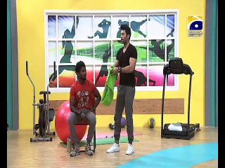 Nadia Khan Show - Exercise - Knee and Lower Back