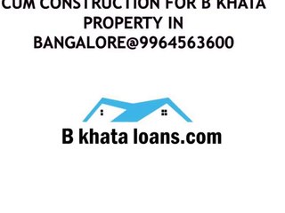DOCUMENT REQUIRED FOR CONSTRUCTION LOAN IN BANGALORE