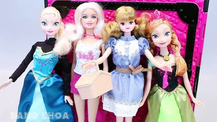 Đồ chơi búp bê thay đồ mùa hè cho công chúa Elsa rất đẹp