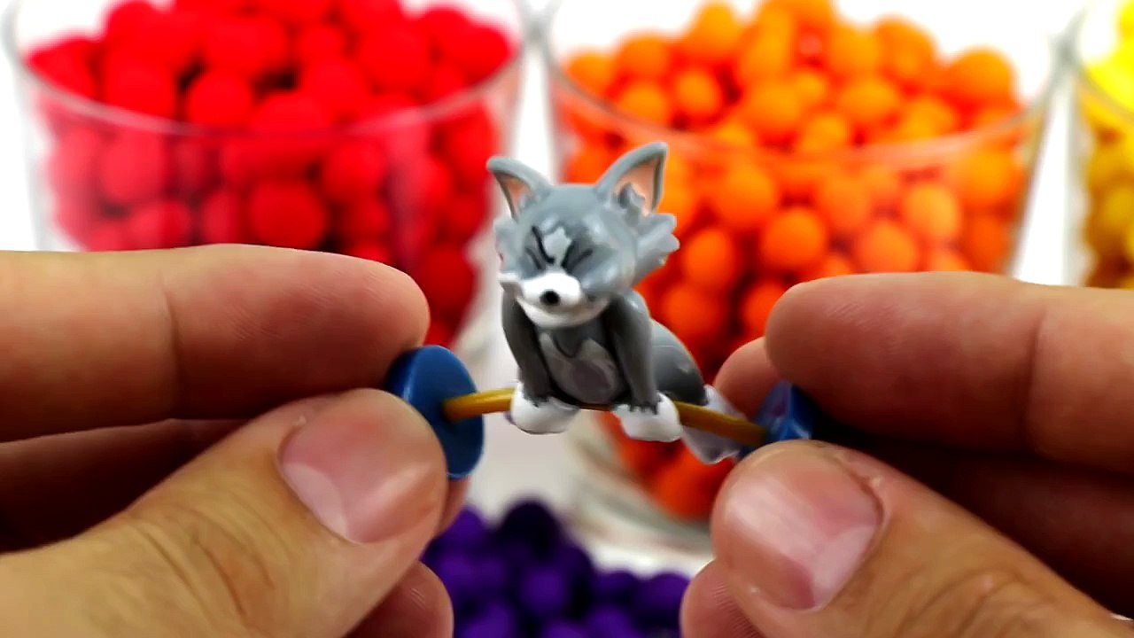 toys Play Doh Rainbow Dippin Dots Surprise Toys Peppa Pig Tom and Jerry Zelfs play doh